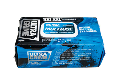 UltraGrime Multiuse Wipes (100)