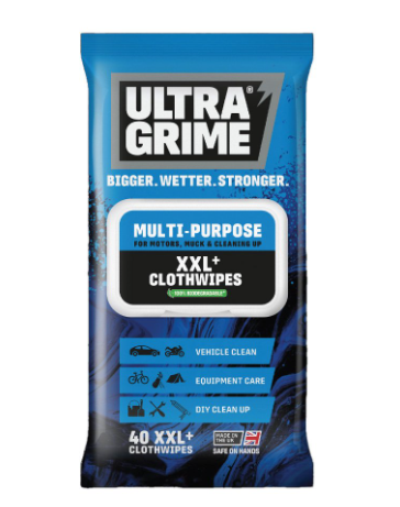 UltraGrime Multiuse Wipes (40)