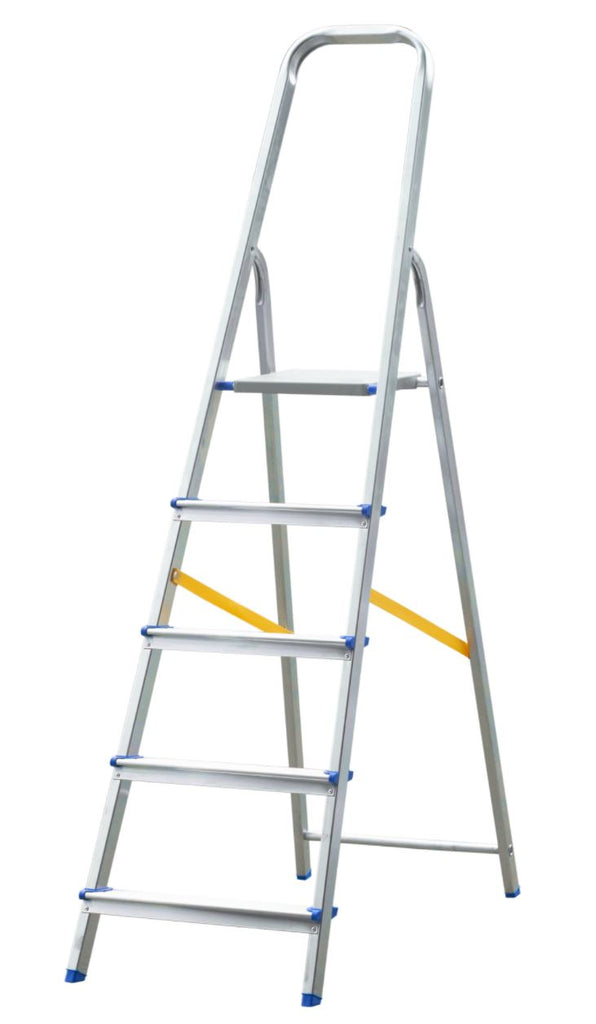 Buildworx 5 Step Aluminium Ladder