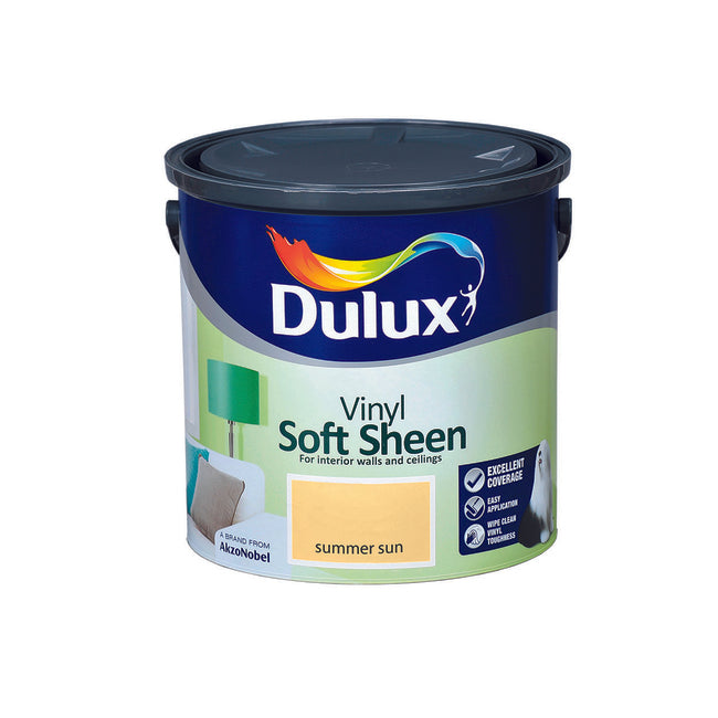 Dulux Vinyl Soft Sheen 2.5L - Colour