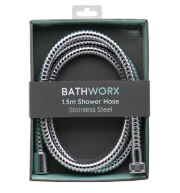 Bathworx 1.5m Shower Hose