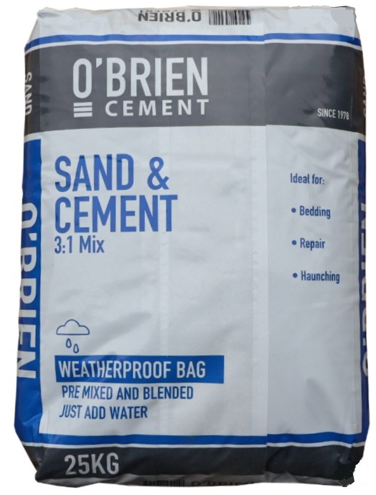 O'Brien's Sand Cement Mix 25Kg