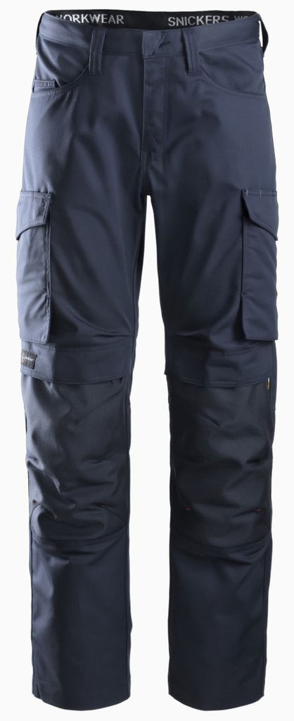 Snickers Service Trousers with Knee pad Pocket
