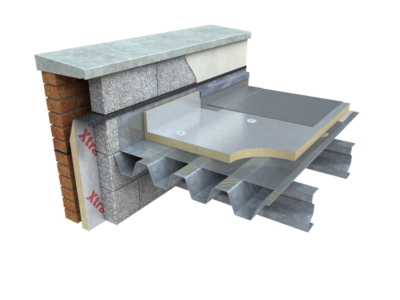 Xtratherm Thin-R FR/ALU Flatboard for Roofs